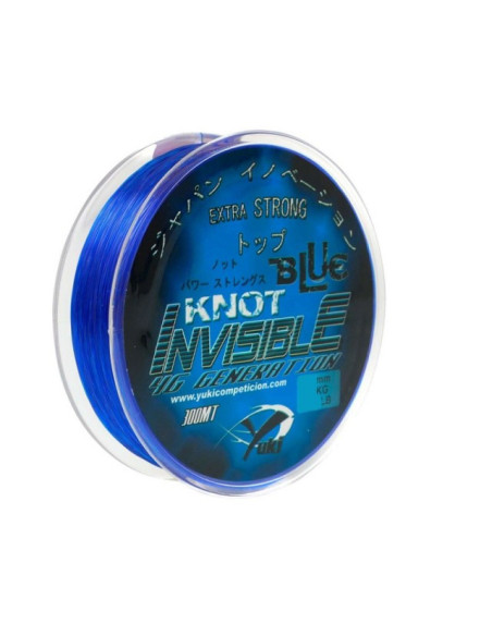 Yuki Invisible Blue Knot 0.28mm 300m